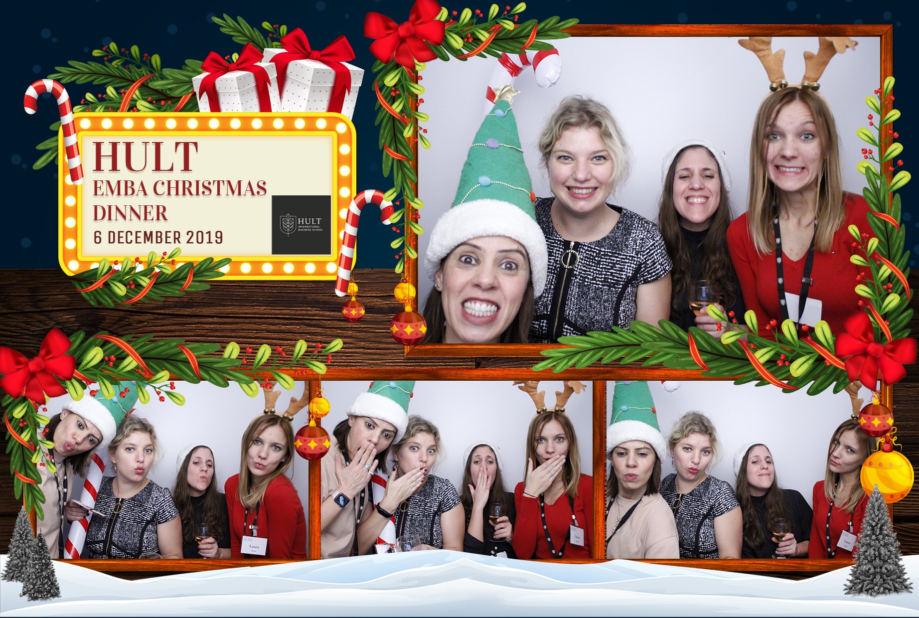 Hult EMBA Year 1 Christmas Dinner | View more photos from the event at gallery.myphotoboothexperience.co.uk/u/MyPhotoBoothExperienceLtd/Hult-EMBA-Year-1-Christmas-Dinner